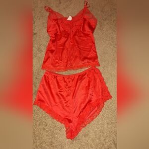 NWOT /UNBRANDED/ 2 PIECE SEXY LEINGERIE/ RED / MEDIUM